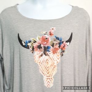 Berry N Cream Size M longsleeve tee